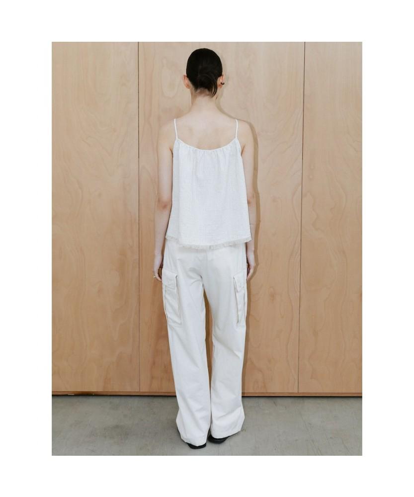 Diaepeocheo Cotton Baker Pants Ivory (Ta6421A010)