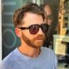 European and American retro oval large frame sunglasses, men's and women's tide star models, rice nail sunglasses, street shooting glasses s
