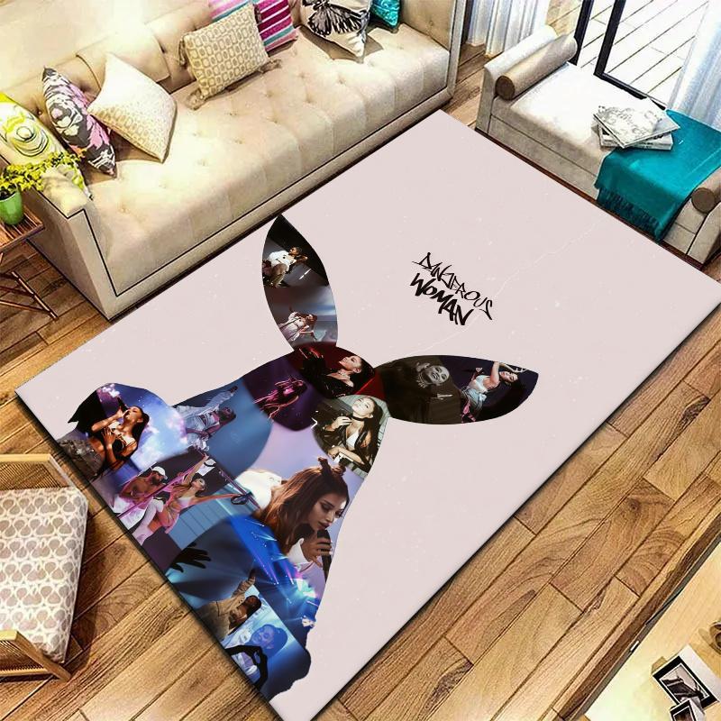 Ariana Grande Carpet Rug for Living Room Bedroom Home Sofa Decoration,Kids play Nonslip Floor Mat