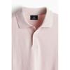 H M Regular Fit Pique Polo sHirt Pink