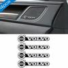 10 pieces Modified Car Logo Audio Sticker Auto Interior Central Control Alloy  Emblem Badge Decal For Volvo XC60 S60 V40 V50V60