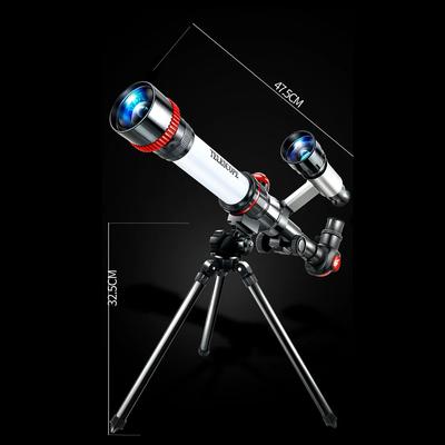 Astronomisches Teleskop mit 3 Okularen Dual-Use Wissenschaftsexperiment Monokular Sternbeobachtungsteleskop Lehrmittel