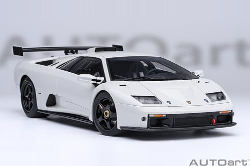 AUTOart 1/18 Scale Lamborghini Diablo GTR (White) Finished Product 79136