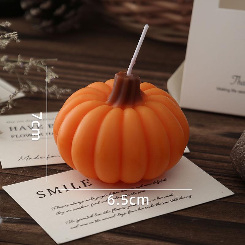 Creative Halloween Pumpkin Aromatherapy Candle - Festival Souvenir Gift Ornament