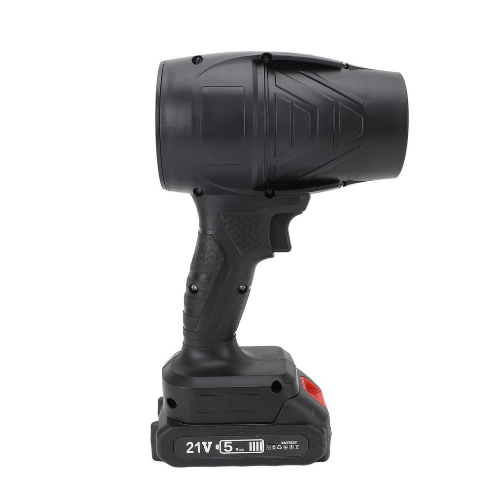 Elektrischer Luftstaubwedel Akku-Handstaubsauger Turbogebläse mit 21V Li-Ionen-Akku zur Reinigung der Terrasse, zum Wegblasen von Blättern