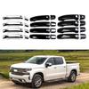 Car Door Handle Bowl Trim Cover Protect for Chevrolet Silverado 2019 2020 2021 2022 2023 2024 2025