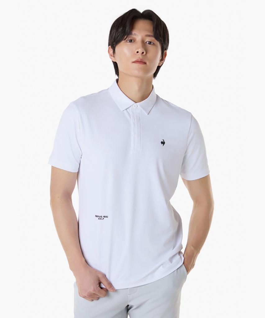 LECOQ GOLF Men'S Bold Lettering Performance Short Sleeve T-Shirt (Gq121Mts34)