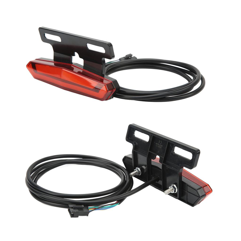 Electric Bicycle Tail Light LED Night Lighting Brake Warning Turn Signal Light Bike Modification Accessories Riding