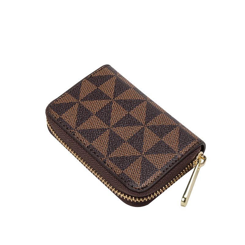 Fashion Short Wallet Spring/summer New Printed Change Purse Purse Purse Wallet Card Bag ID Bag for Both Men and Women