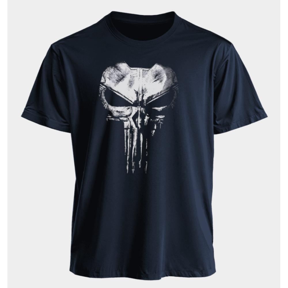 Pánská a dámská trička The Punisher Léto Americké Jaro a Podzim Nové Klasické Nadměrné Sportovní Krátký rukáv