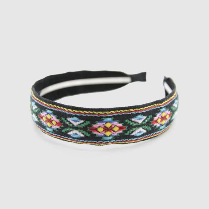 LALA Böhmisches Importiertes Haarband M-Gelb, Gelbgrün