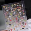 Professional Look Nail Art Stickers 5D Bow Pearl Heart for French Polka Dot Nails