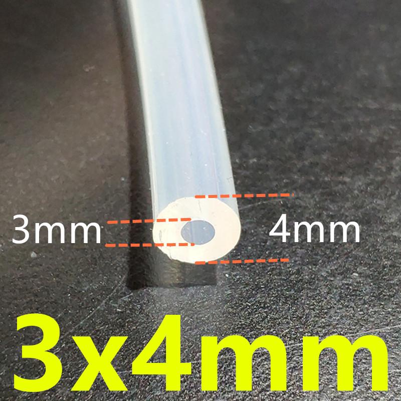 1 Meter 27 sizes 0.5mm to 12mm Food Grade Transparent Silicone Tube Rubber Hose Water Gas Pipe Dropshipping Sell At A loss