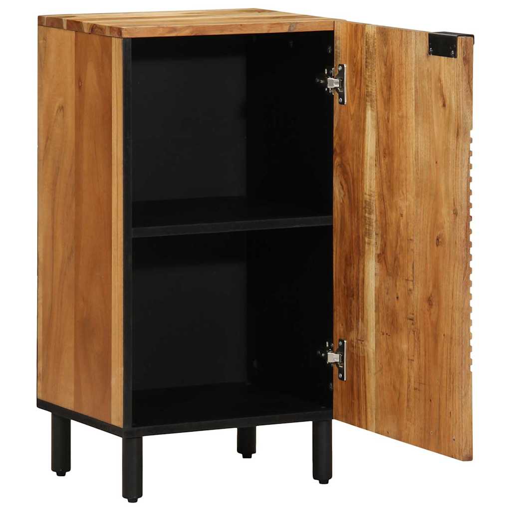 Sideboard with Shelf Brown 40 X 33.5 X 75 Cm Solid Mango Wood