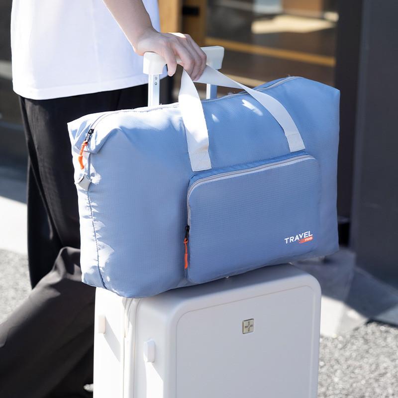 Travel Bag Folding Large Capacity Waterproof Polyester Travel Organizer For Short Trips And Storage