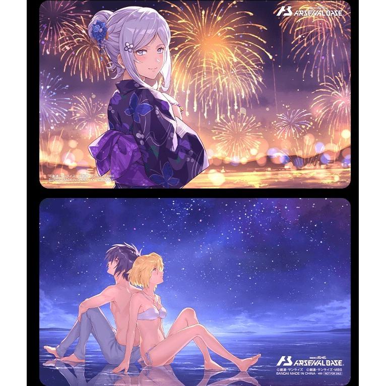 Used Buy it now! Set of 2 new rubber mats Stella Roussier & Ira Jyrkiainen Summer Festival 2025 Gundam Arsenal Base