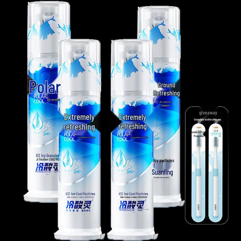 Langsaling Anti-Sensitivity Polar Fresh Pump Toothpaste