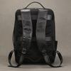 High Fashion Mens Leather Backpack For 15.6 Inch Laptop Genuine Leather School Bagpack Bag For Men Women Retro Style Large Size