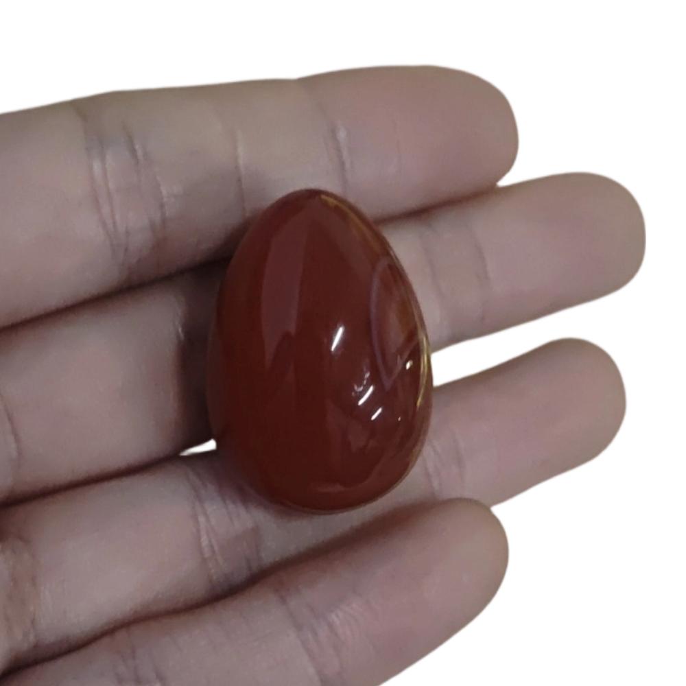 

30mm Natural Agate Stone Beads Smooth Round Gemstone Loose Beads for Jewelry Making Crafting and Decoration One Size