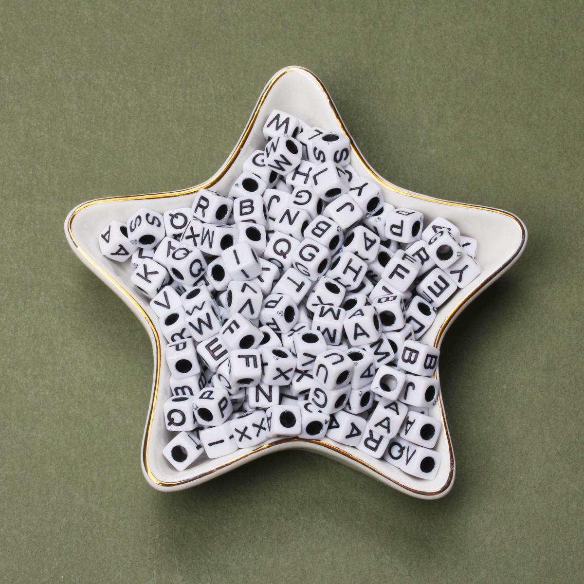 

Товары для домашней вечеринки 80 шт. 6 мм акрил для изготовления браслетов, ювелирных изделий, куб, материалы ручной работы, подвески, квадратные буквы, свободные бусины, аксессуары для самостоятельного изготовления