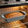 Silicone Round Cake Tray Non-Stick Silicone Baking Tray Set Food Grade Cake Mold With Metal Reinforced Frame For Oven Baking
