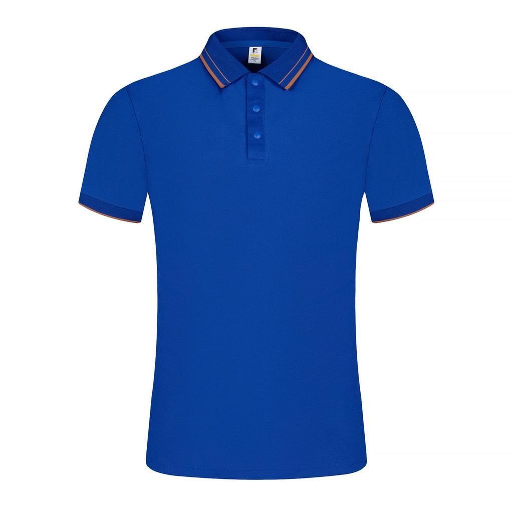 Summer Breathable Lapel Polo Shirt for Coffee Shop & Milk Tea Shop Waitstaff - Printable Workwear