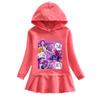 Girls Kpop Rumi Zoey Mira Hunters Printed Rainbow Hooded Dress