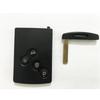NO LOGO! 4 button remote key card keyless smart key 433mhz 4A PCF7945/PCF7953 chip for Renault Clio 4 Key captur key After 2013
