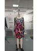 European & American Women's Retro Hippie Dress with Headscarf - Fresh & Sweet Festival Style