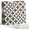Self-Adhesive Vinyl Wall Decoration Abstract Geometric Pattern 9x30x30 Cm