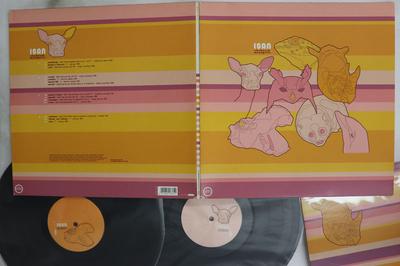 LP Record ISAN Clockwork Menagerie MORRMUSIC028 MORR MUSIC 2002 Germany Rock Used