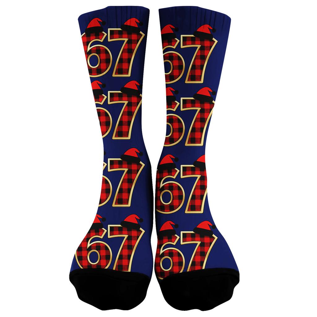 Cute And Playful Socks Mid-Calf Socks Long Socks Printed Socks