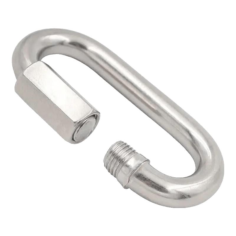 HSDIC HKsq-715 304 Stainless Steel Quick Link Lock Hook