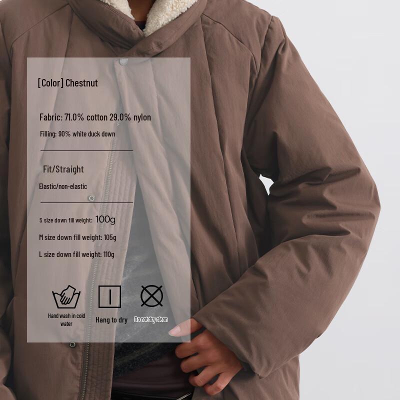 GREEN BELT Women's Faux Fur Collar Short Duck Down Jacket