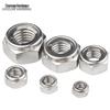 304 Stainless Steel Hex Lock Nuts