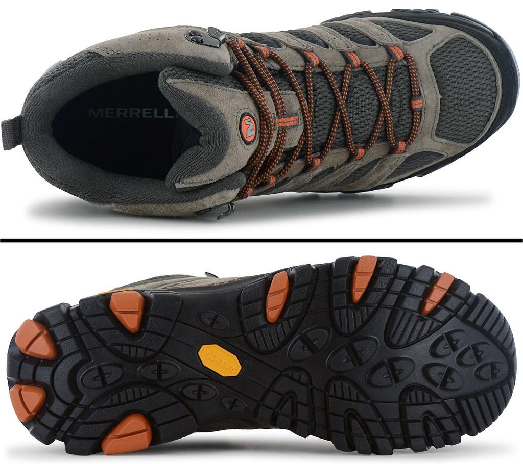 Merrell Moab 3 Mid GORE-TEX - Men's Hiking Boots Trekking Boots Green-Beige J035791 ORIGINAL