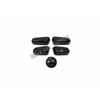 Car Cover Detector Stick Seat Adjustment Knob Button Switch Trim Accessories Frame Part 5PCs For Hyundai Tucson