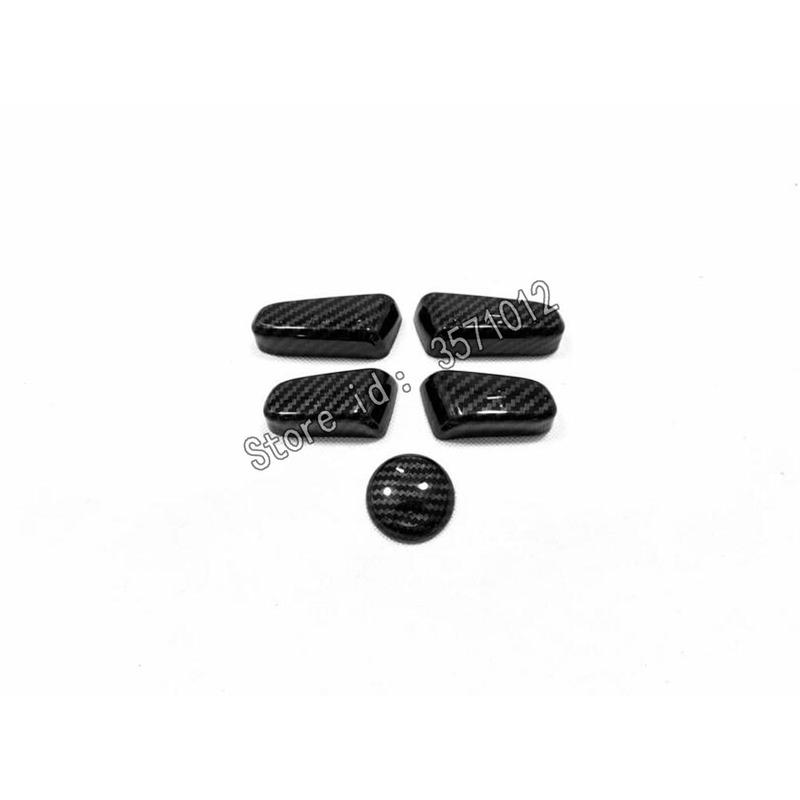 Car Cover Detector Stick Seat Adjustment Knob Button Switch Trim Accessories Frame Part 5PCs For Hyundai Tucson