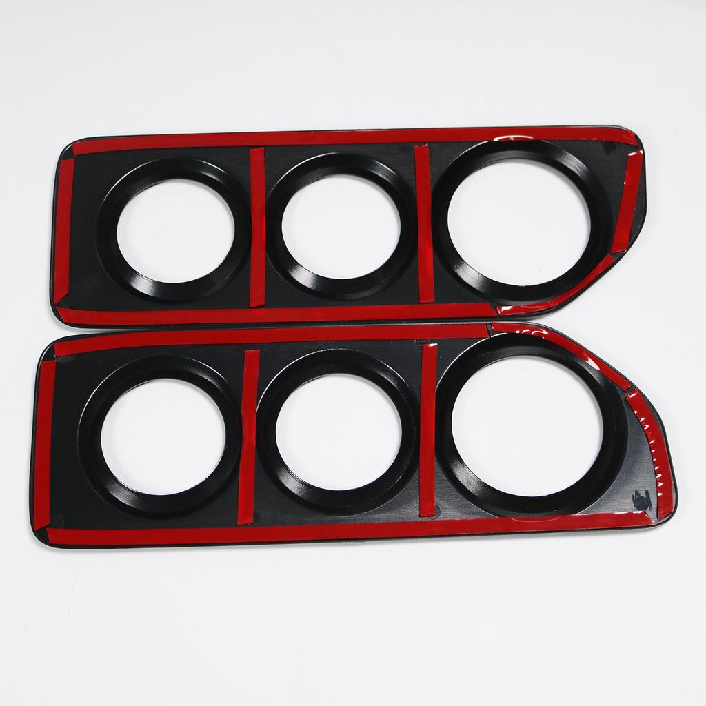 Suzuki Jimny JB75 Rear Taillight Three-Circle Frame Black Protective Cover
