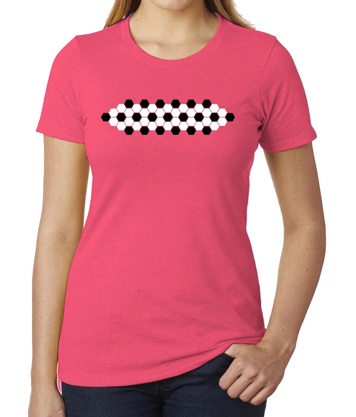 Soccer Ball Pattern, Woman s Soccer T-Shirts, Cute Soccer Shirts 4XL