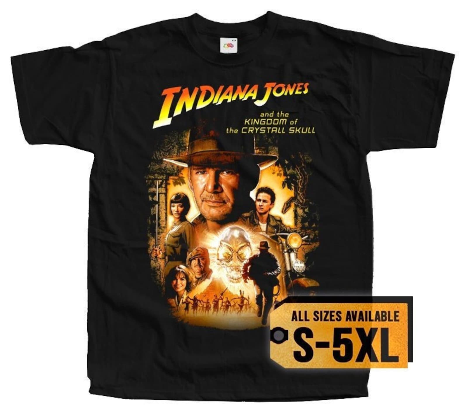 Indiana Jones V3 Poster Men T-Shirt all sizes S-5XL M