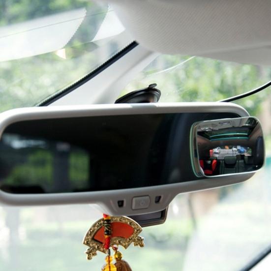 2 Stücke Auto Sicherheit Parkplatz Rückansicht Regen Schatten Weitwinkel Konvexen Blinden Winkel Spiegel