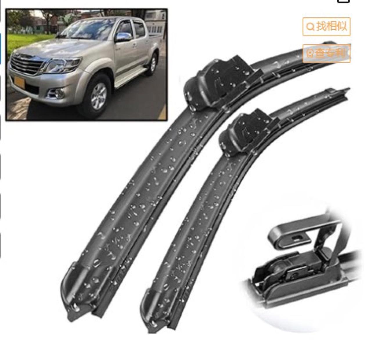 Suitable for Chevrolet CAPTIVA 2025 wiper blades 26+16 wipers чёрный