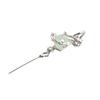 Eleganti Orecchini a Bottone Orecchini a Lobo Stella e Luna Piercing Gioielli per Orecchie Texture in Lega Adatti a Donne Ragazze alla Moda