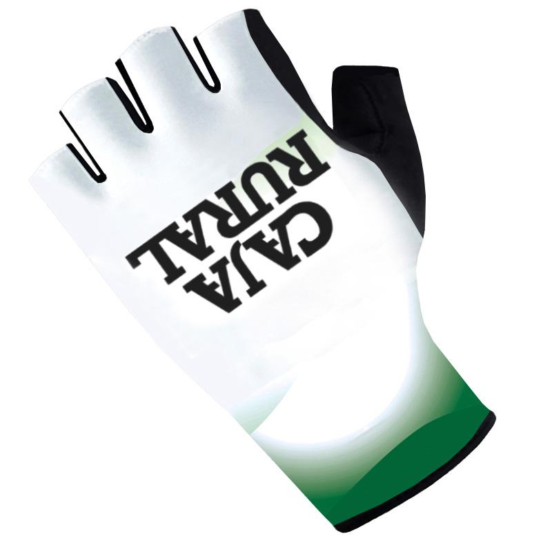 2025 UAE Cycling Gloves Half Finger Team FDJ Men Women Road Bike Gloves Running Fitness Gym Riding Bicycle Sports Gloves