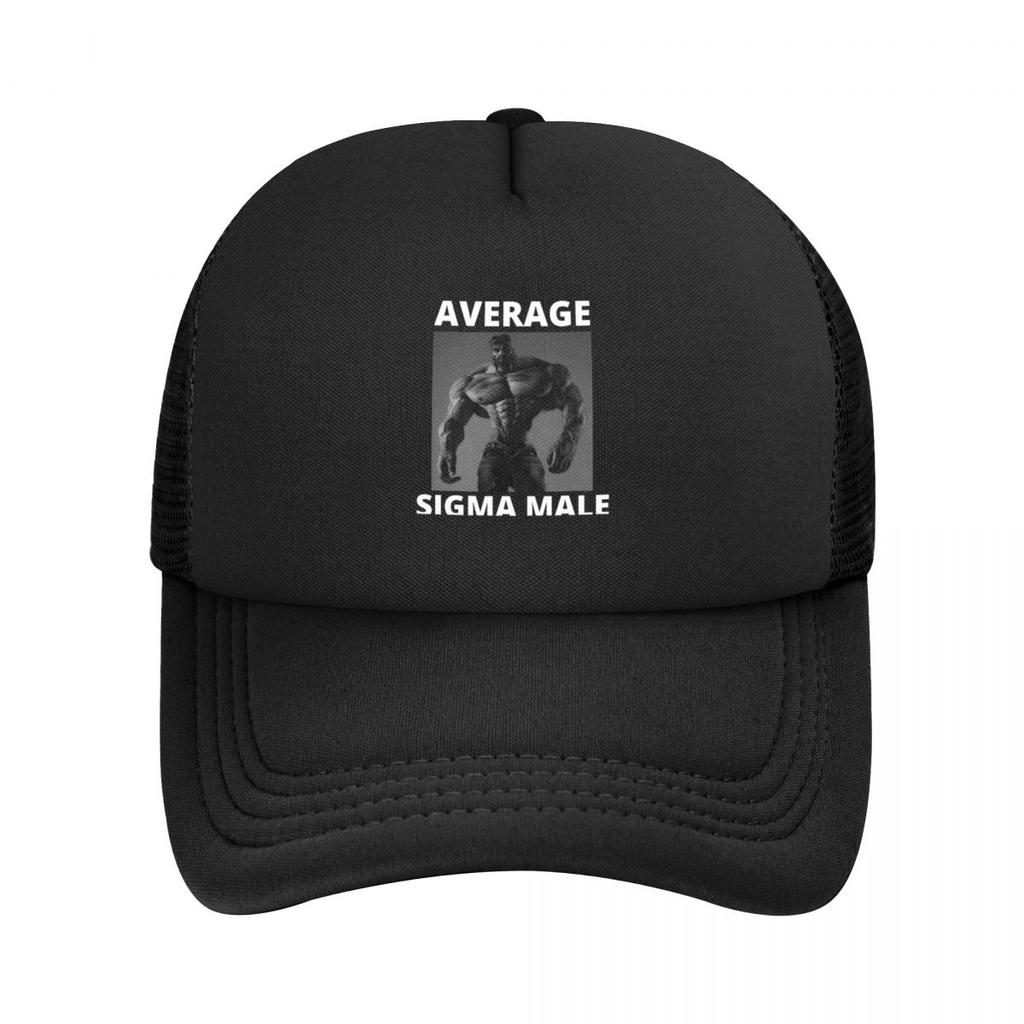 Baseball Caps Average Sigma Male Gigachad Mesh Hats Outdoor Adjustable Men Women Hats