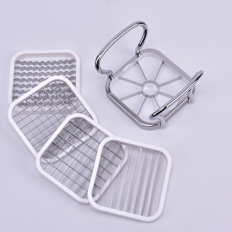 

Многофункциональный резак для овощей и фруктов из нержавеющей стали 5 в 1, кухонные гаджеты 1pcs