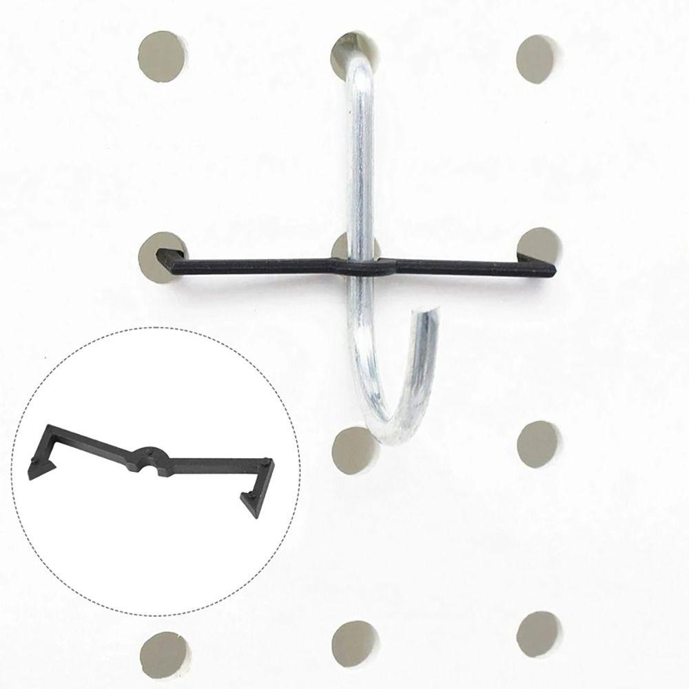 50Pcs Peg Board Pegboard Hook Locks Locks Holder Pegboard Clips New Hook Fastening Buckle