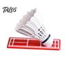 Talos Rotating Car Badminton Ornament with Swivel Mechanism, Shuttlecock Dashboard Decoration for Interior, Gift Sports Lovers