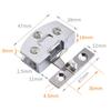 4pcs Glass Door Hinge Adjustable Clamp Inset Door Bathroom Shower Display Cabinet Cupboard Door Hinges Furniture Hardware
